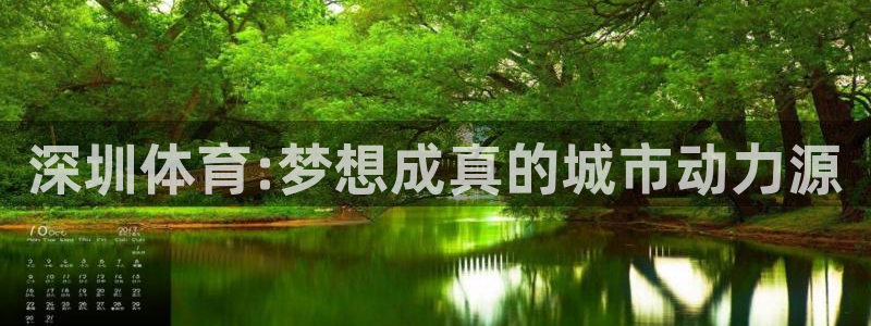 一竞技官网下载平台是正规平台吗：深圳体育:梦想成真的