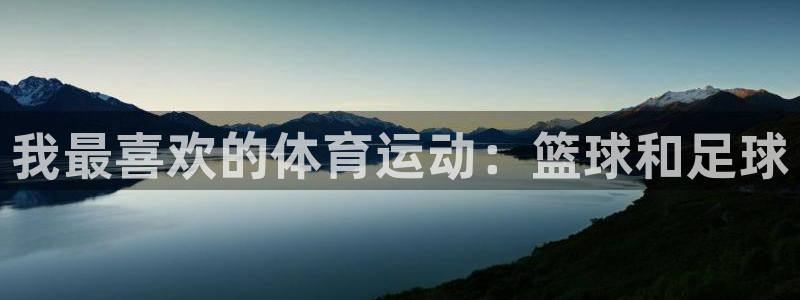 一竞技官网下载注册：我最喜欢的体育运动：篮球和足球